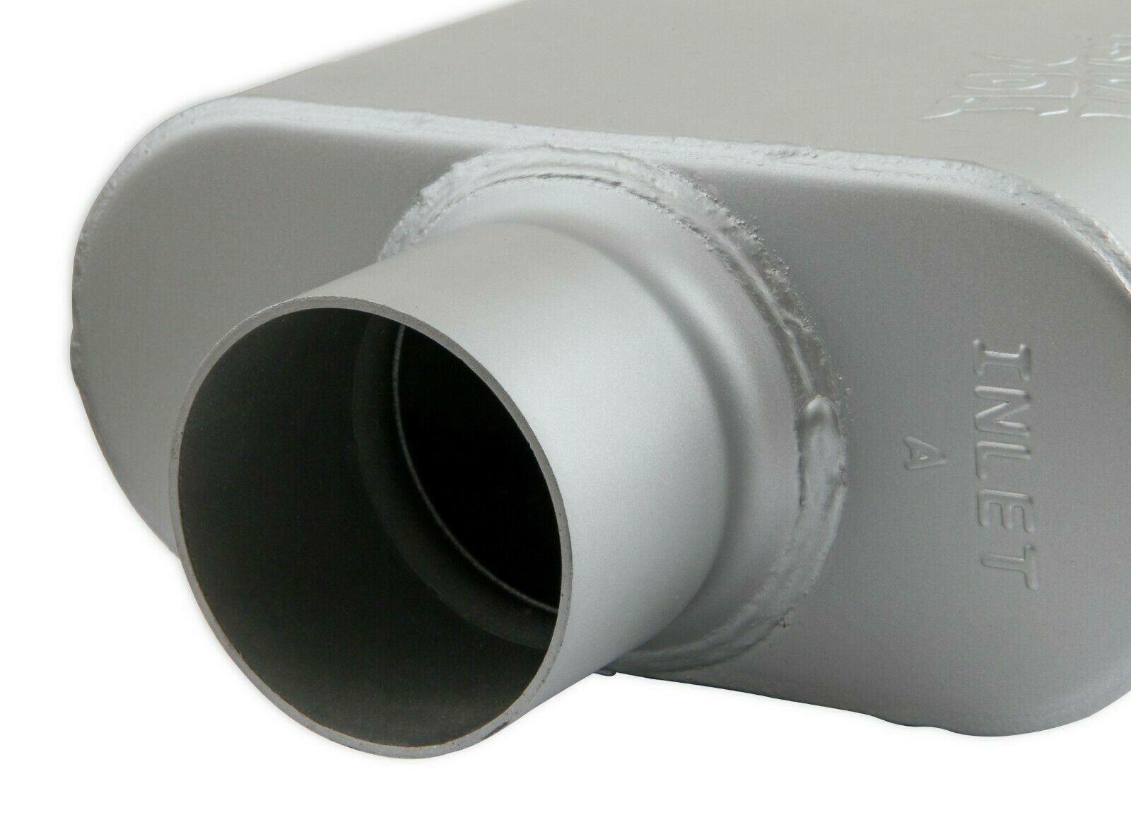 Flowmonster 1-Chamber Muffler 43010-FM 3.00 Center Inlet / 3.00 Center Outlet - Performance Mufflers Car Part People