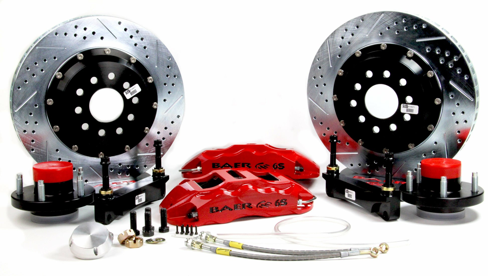 1955-1957 One-Fifty Series Extreme+ Brake System Front 4301076R - Brake Kits Car Part People