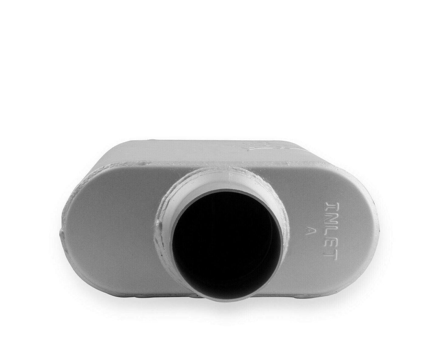 Flowmonster 2-Chamber Muffler 430402-FM 3.00 Center Inlet / 2.50 Dual Outlet - Performance Mufflers Car Part People