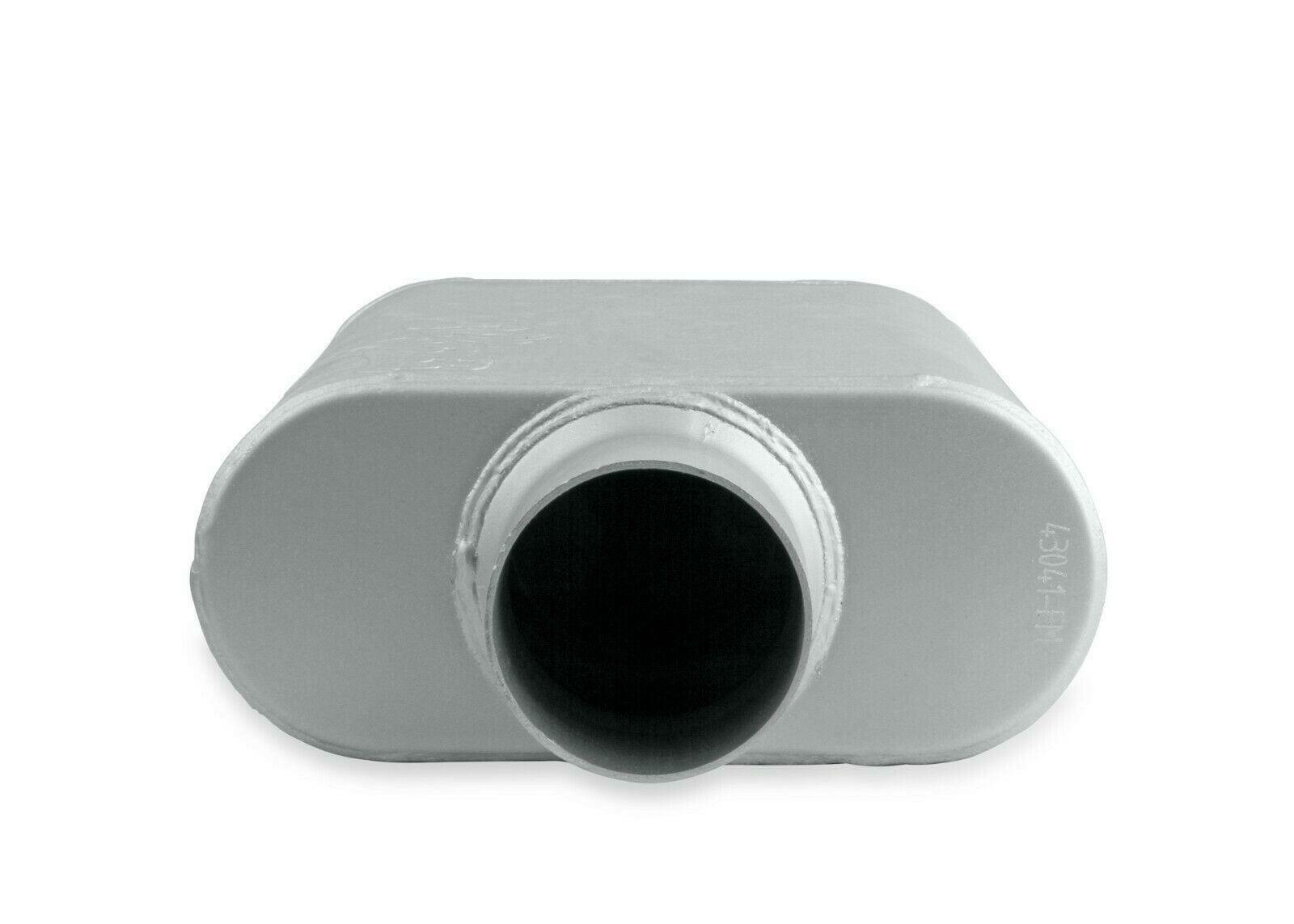 Flowmonster 2-Chamber Muffler 43041-FM 3.00 OFFSET IN / 3.00 CENTER OUT - Performance Mufflers Car Part People