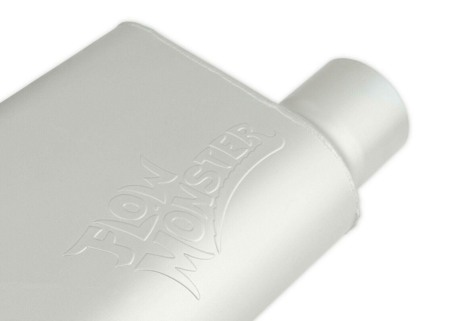 Flowmonster 2-Chamber Muffler 43043-FM 3.00 Offset Inlet / 3.00 Offset Outlet - Performance Mufflers Car Part People