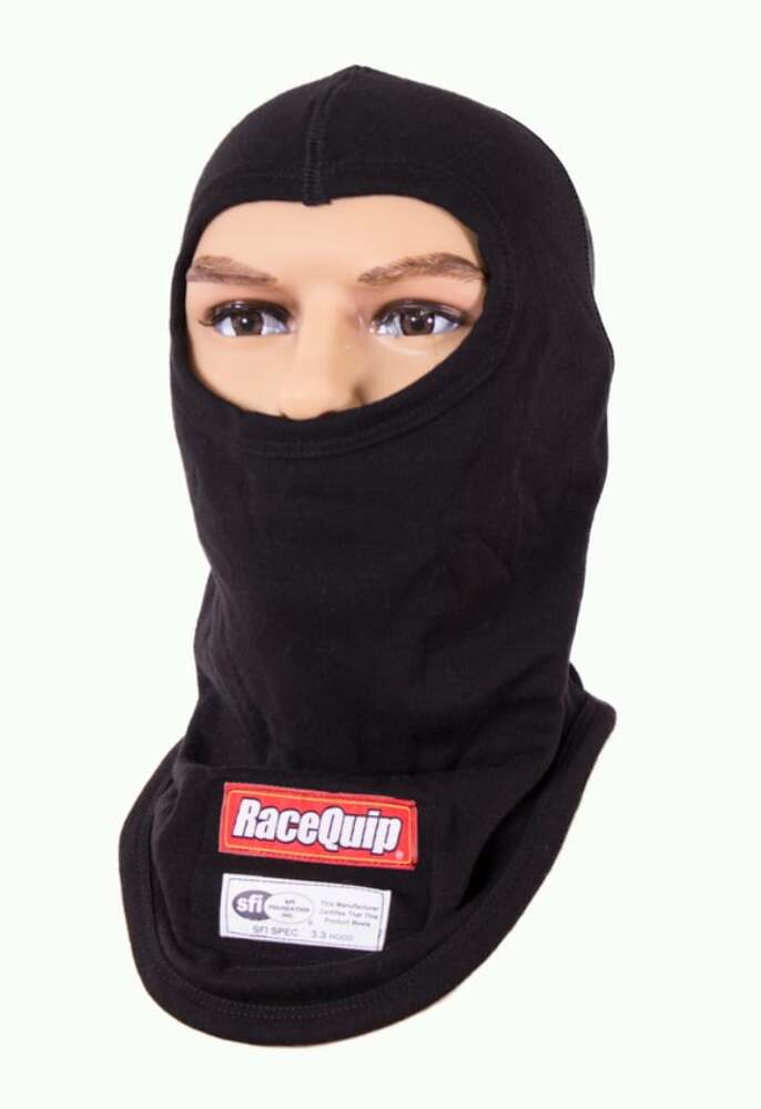 Sfi 3.3 Fr 1-Layer Hood Blk Lrg - 433991RQP
