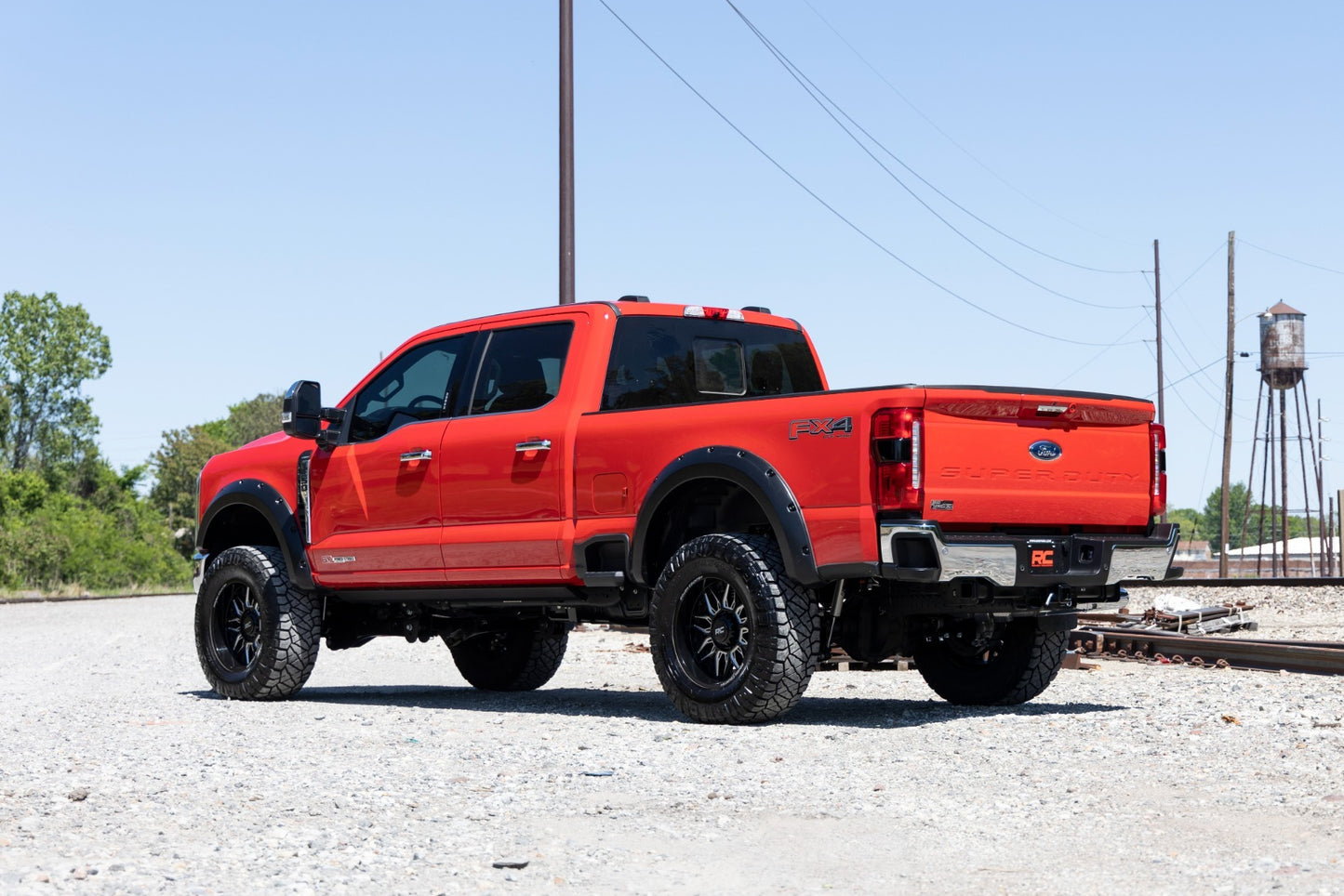 Fits Ford F-250 SD 4WD (23-24) 3" Coilover Conversion Lift Kit; Gas; 43658