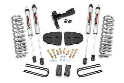 Fits Ford F-250 SD 4WD (2023) 3" Lift Kit; V2; Front Diesel Coils; 43670