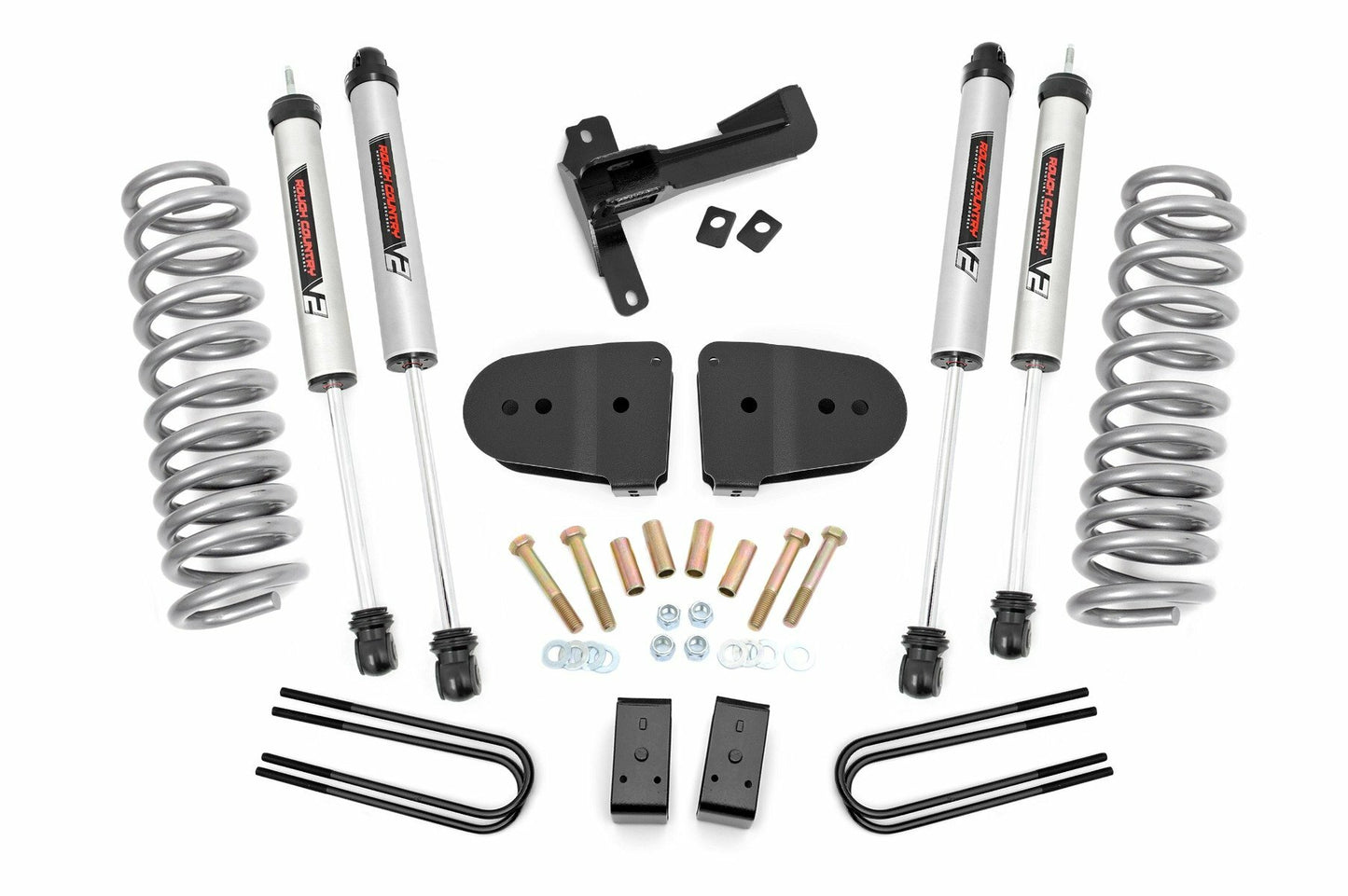 Fits Ford F-250 SD 4WD (2023) 3" Lift Kit; V2; Front Diesel Coils; 43670
