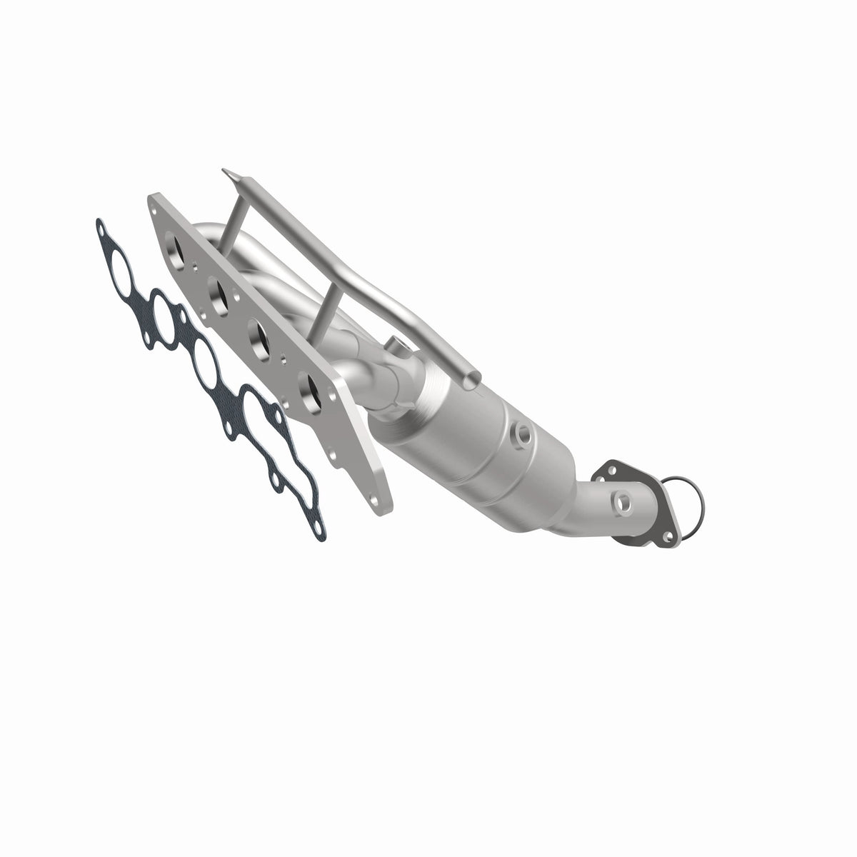 Catalytic Converter with Integrated Exhaust Manifold for HM Grade Federal / EPA Compliant Direct-Fit Manifold Catalytic