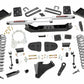 Fits Ford F-250/F-350 SD 4WD (2023) 6" Lift Kit; Diesel; No OVLD; 43730