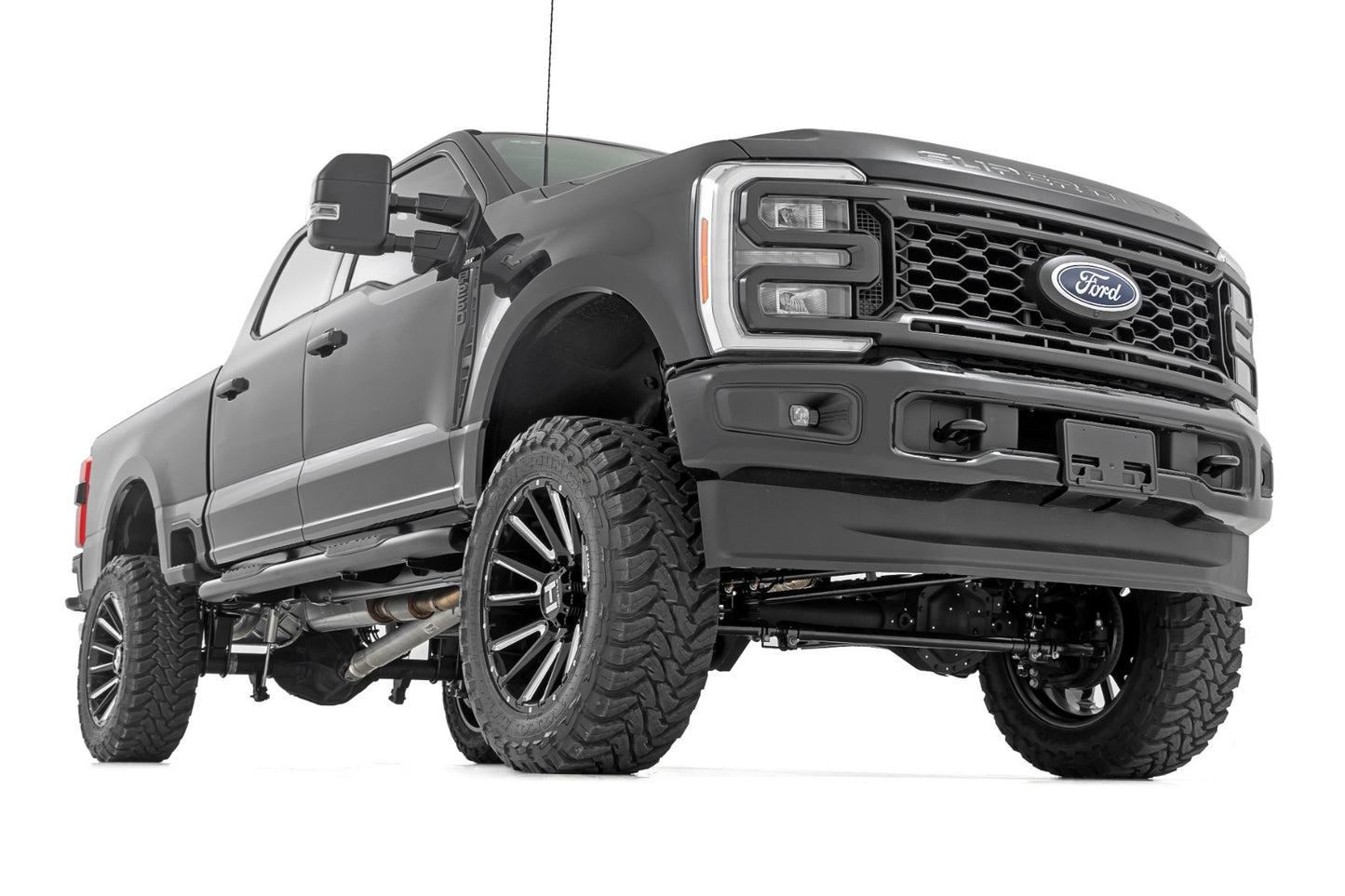 Fits Ford F-250/F-350 SD 4WD (2023) 6" Lift Kit; Diesel; No OVLD; 43731