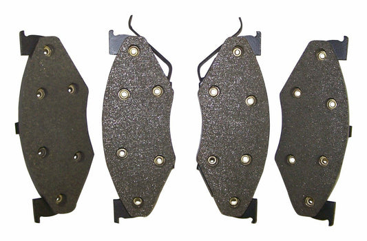 Crown Automotive - Semi-Metallic Gray Brake Pad Set - 4383397