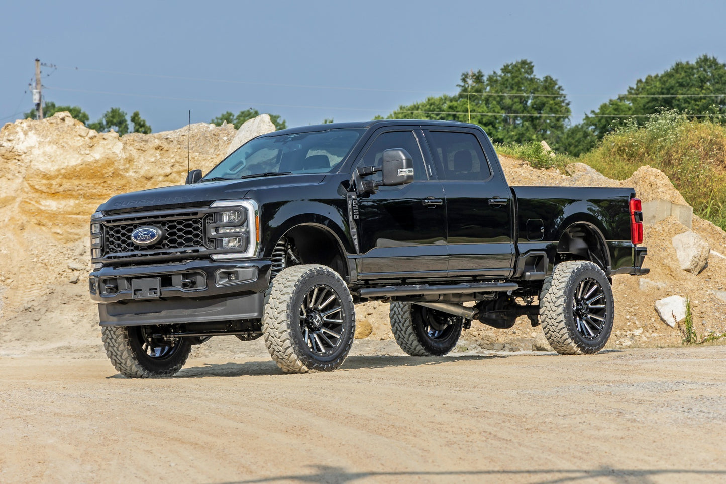 Fits Ford F-250/F-350 SD (23-24) 6" Lift Kit; Diesel; OVLD; Vertex; 43850