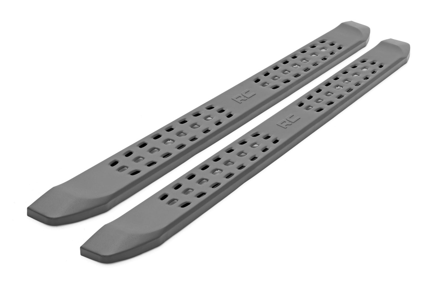 Fits Ram 1500 (19-25) RPT2 Running Boards; Crew Cab; Black; 44004