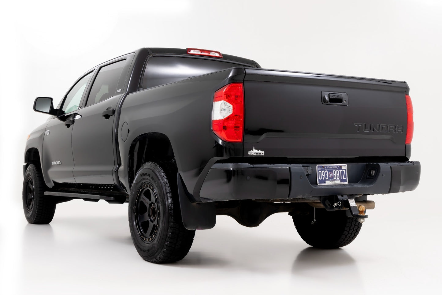 Fits Toyota Tundra 2WD/4WD (2007-2021) RPT2 Running Board; Crew Cab; Black 44006