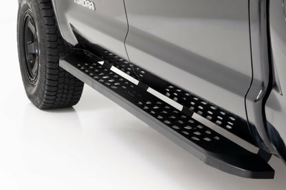 Fits Toyota Tundra 2WD/4WD (2007-2021) RPT2 Running Board; Crew Cab; Black 44006