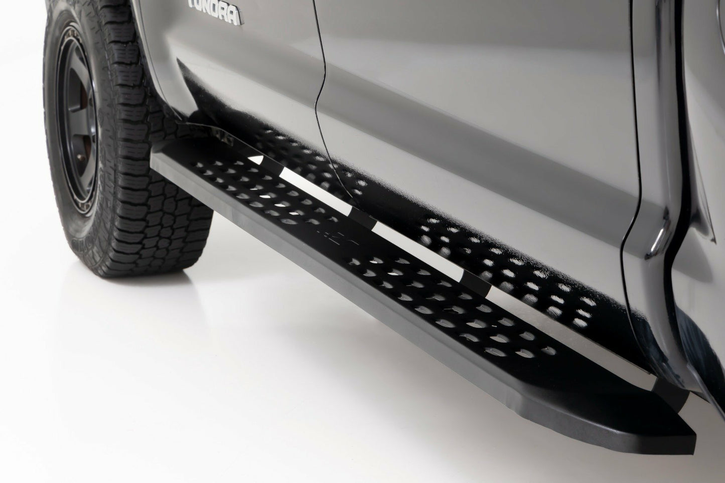 Fits Toyota Tundra 2WD/4WD (2007-2021) RPT2 Running Board; Crew Cab; Black 44006