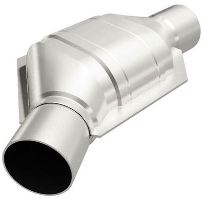 1996-97 Mercury Mystique Univ Catalytic Converter 2.25 Angled 441075 Magnaflow - Catalytic Converters Car Part People