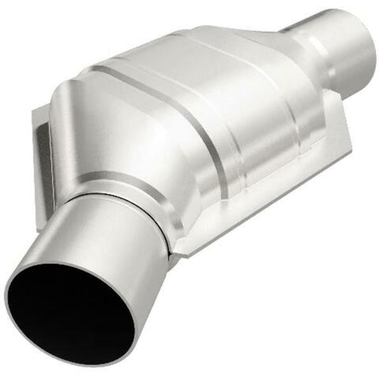 1996-97 Mercury Mystique Univ Catalytic Converter 2.25 Angled 441075 Magnaflow - Catalytic Converters Car Part People