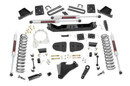 Fits Ford F-250/F-350 Super Duty 4WD (2023) 6 Inch Lift Kit; OVLDS; M1; 44140