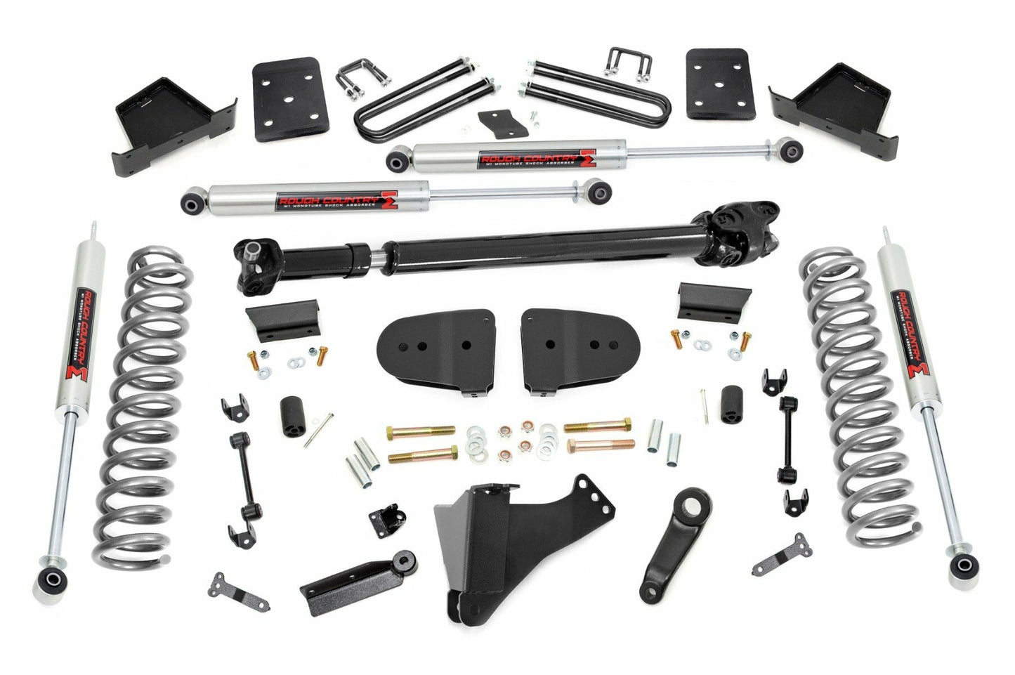 Fits Ford F-250/F-350 SD 4WD (2023) 6" Lift Kit; OVLDS; D/S; M1; 44141