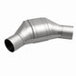 1995 Ford Mustang Univ Catalytic Converter 2.25 Angled front CA 444085 Magnaflow