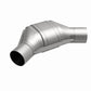 1995 Ford Mustang Univ Catalytic Converter 2.25 Angled front CA 444085 Magnaflow