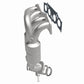 Catalytic Converter with Integrated Exhaust Manifold for HM Grade Federal / EPA Compliant Direct-Fit Manifold Catalytic