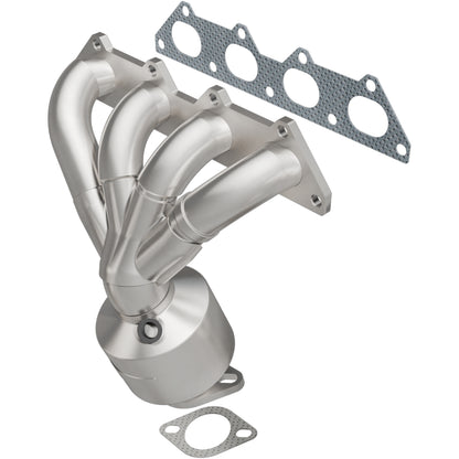 Catalytic Converter with Integrated Exhaust Manifold for HM Grade Federal / EPA Compliant Direct-Fit Manifold Catalytic