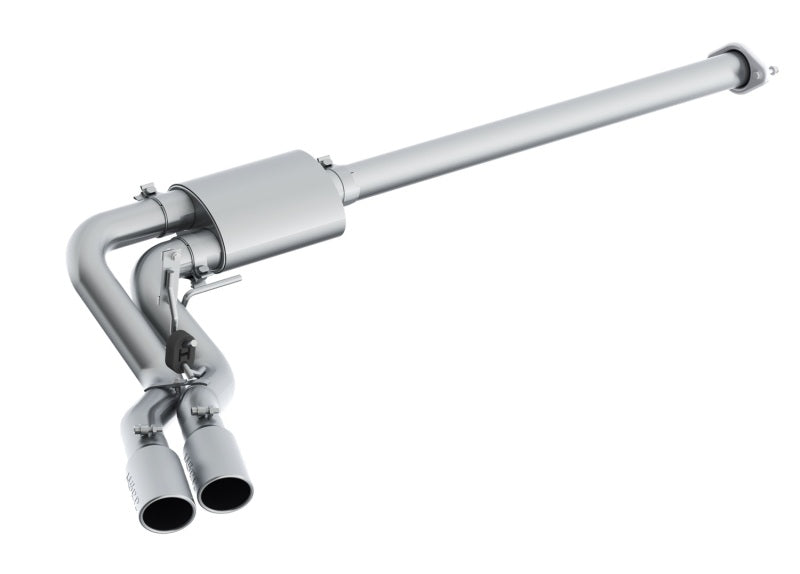 Fits 18-20 F-150 3" Cat Back Single Side Dual Outlet in Front Rear Wheel-S5260AL - Cat Back Exhaust Car Part People