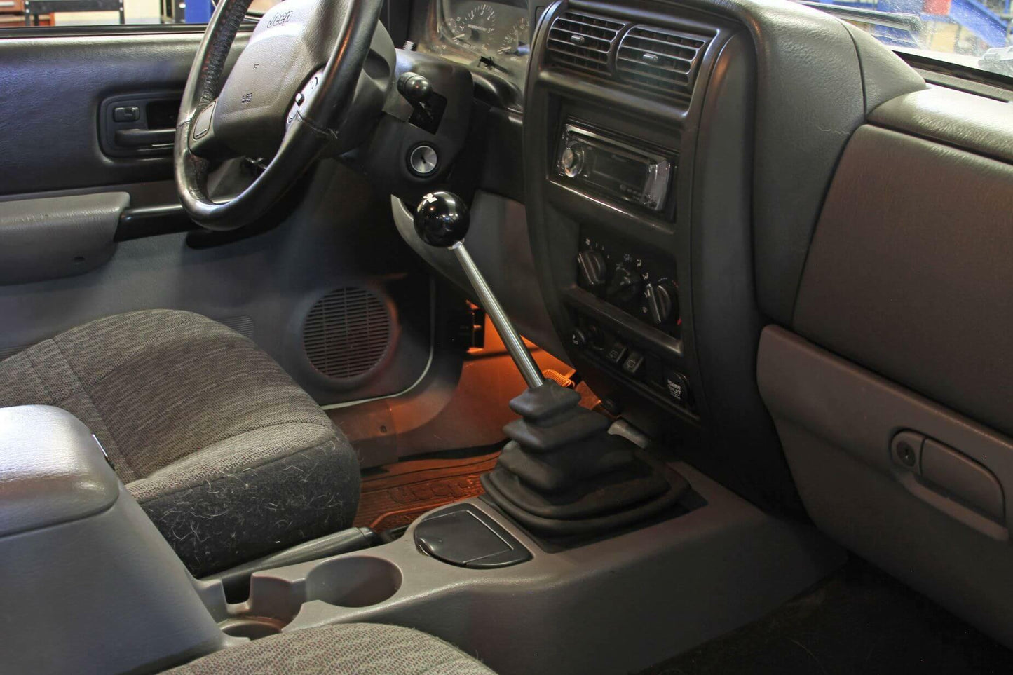 B&M Precision Manual SportShifter - Jeep XJ, MJ, YJ & TJ - 45059