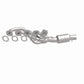 Catalytic Converter with Integrated Exhaust Manifold for HM Grade Federal / EPA Compliant Direct-Fit Manifold Catalytic