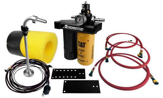 Electric Fuel Pump High Flow EFI Performance Universal Fit Aeromotive 11811-BGPL
