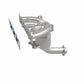 2007 Dodge Caliber 2.4L Direct-Fit Catalytic Converter 5531260 Magnaflow - Catalytic Converters Car Part People
