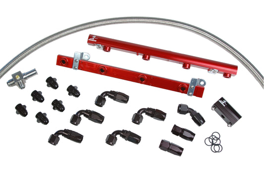 Fuel Injection Fuel Rail EFI Fuel Rail Vehicle Specific Fit Aeromotive 14119-BGPL