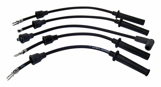 Crown Automotive - Metal Black Ignition Wire Set - 4637155