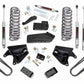 Fits Ford F-150 4WD (80-96) 4" Lift Kit; Quad Front Shocks; Rear Blocks; 46533
