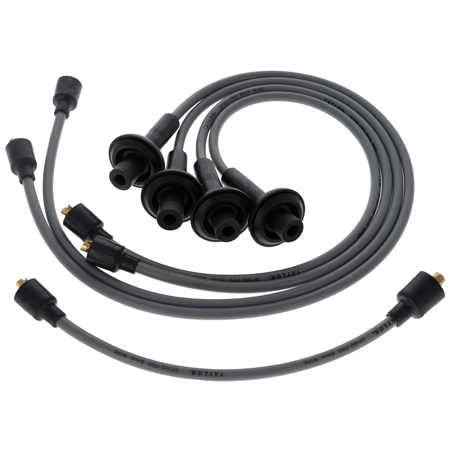 Spark Plug Wire Set 1954-1978 Volkswagen 8mm Silicone Spiro Pro 350 ohm/ft 54891