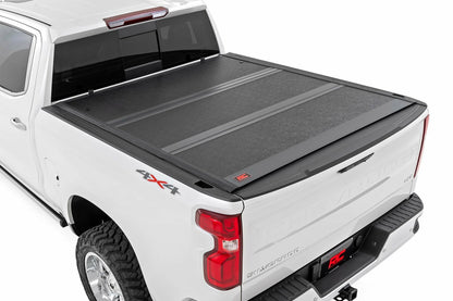 Fits Chevy 2500HD (20-24) Hard Low Profile Bed Cover 6'9"Bed Rail Caps 47120651B