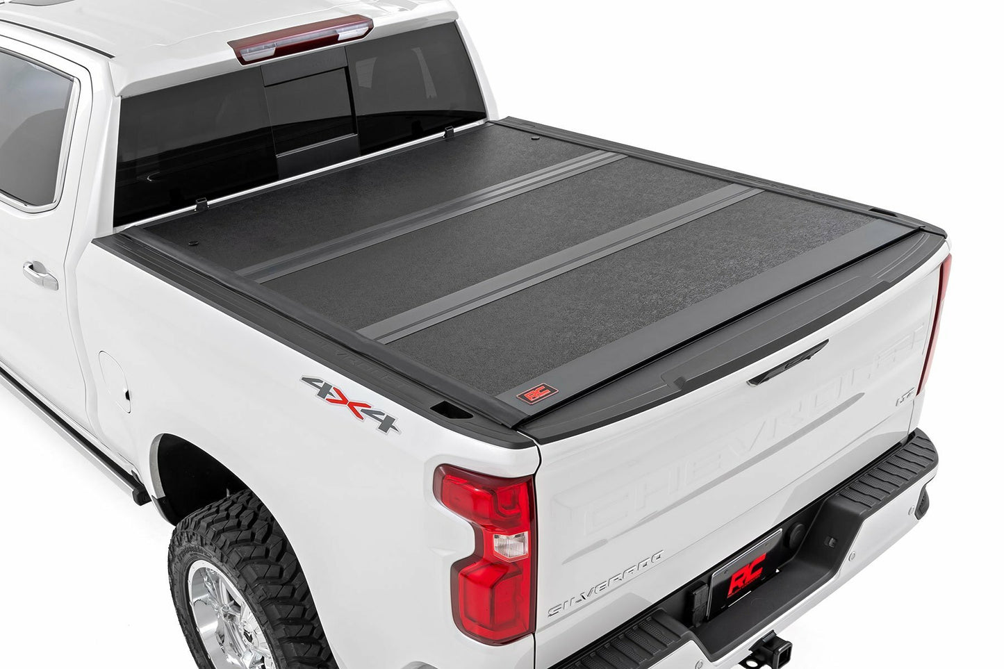 Fits Chevy 2500HD (20-24) Hard Low Profile Bed Cover 6'9"Bed Rail Caps 47120651B
