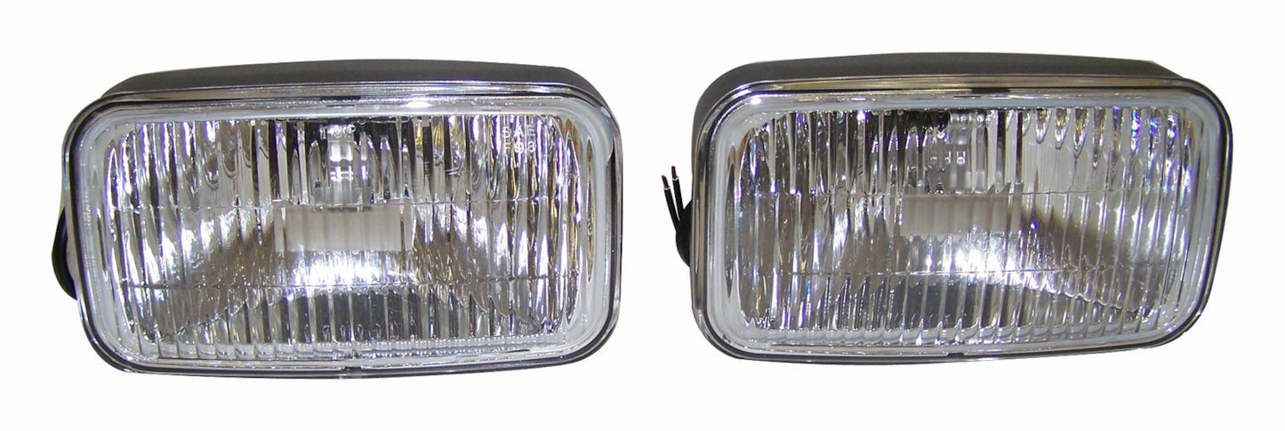 Crown Automotive - Plastic Clear Fog Light Set - 4713582K