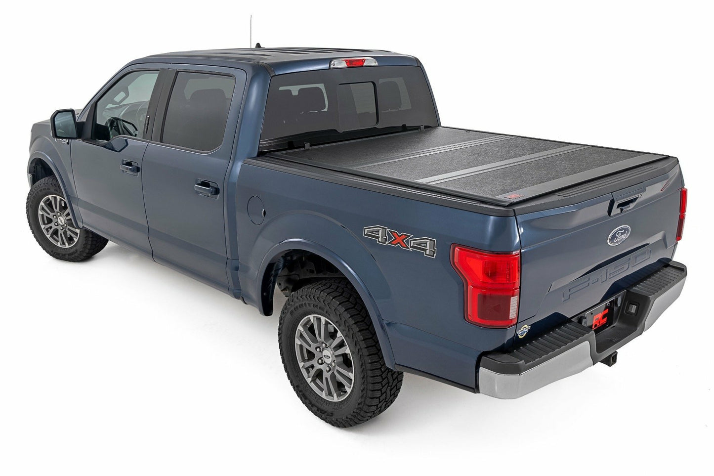 Fits Ford F-150 (15-20) Hard Low Profile Bed Cover; 5'7" Bed; 47220550B