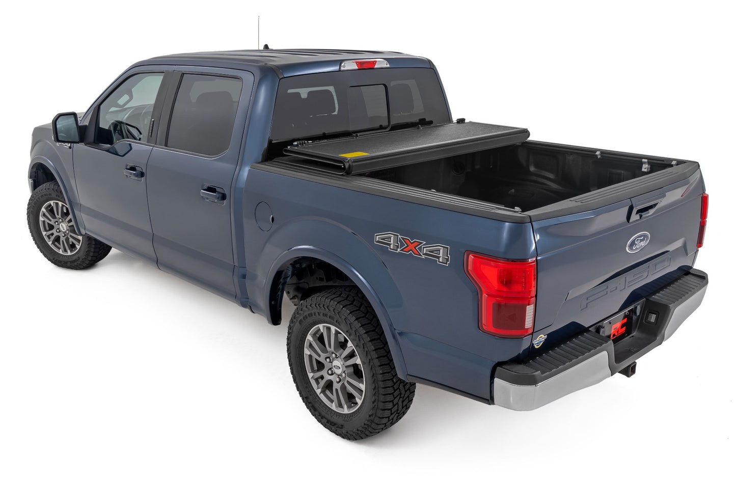 Fits Ford F-150 (15-20) Hard Low Profile Bed Cover; 5'7" Bed; 47220550B
