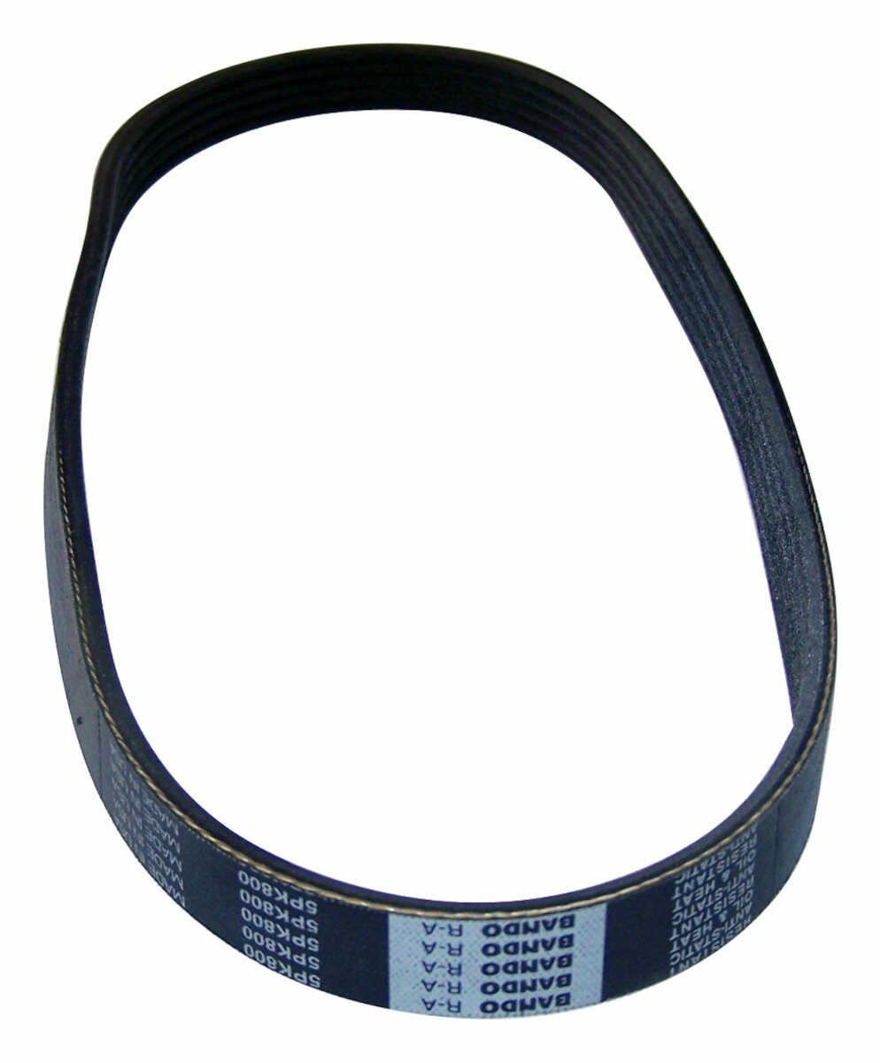 Crown Automotive - Rubber Black Accessory Drive Belt - 4723345