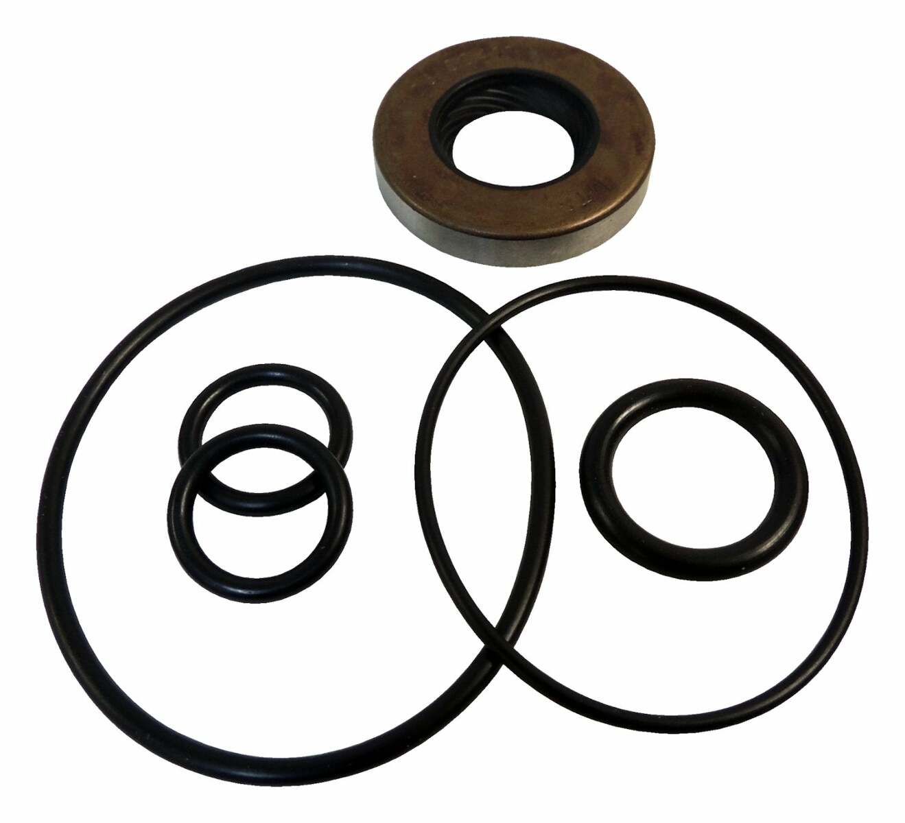 Crown Automotive - Metal Black Steering Pump Seal Kit - 4728247