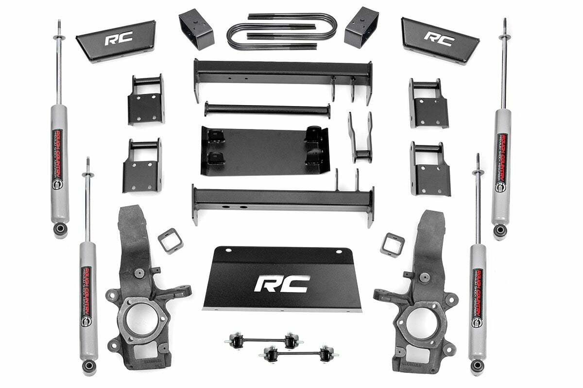 Fits Ford F-150 4WD (1997-2003) 5 Inch Lift Kit; 476.2