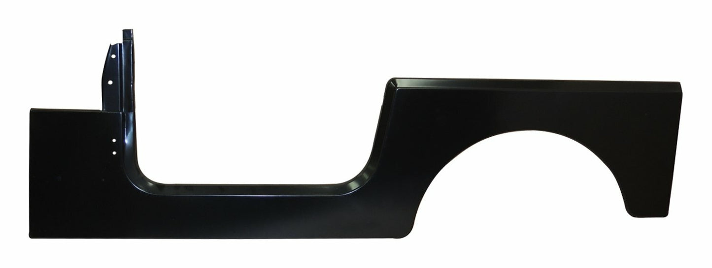 Vintage - Metal Black Side Panel - 4798283