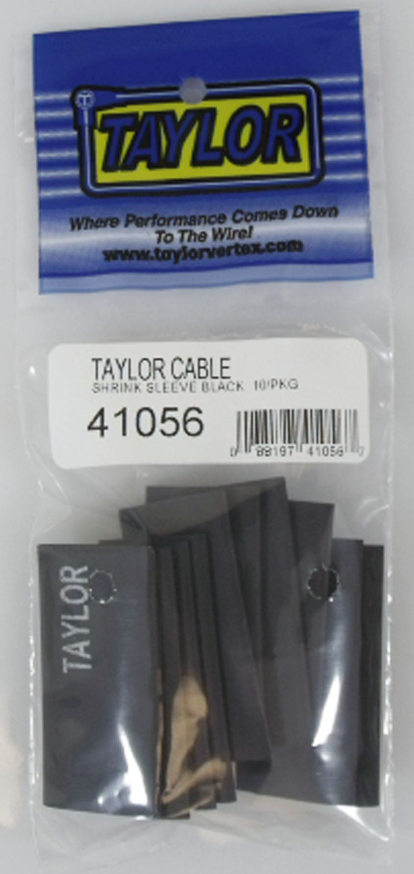 Heat Shrink Tubing 7 - 10.4mm 10 Black 41056