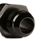 Mr. Gasket Straight -6 AN To 3/8 Inch NPT Adapter - Black - 481666-BL
