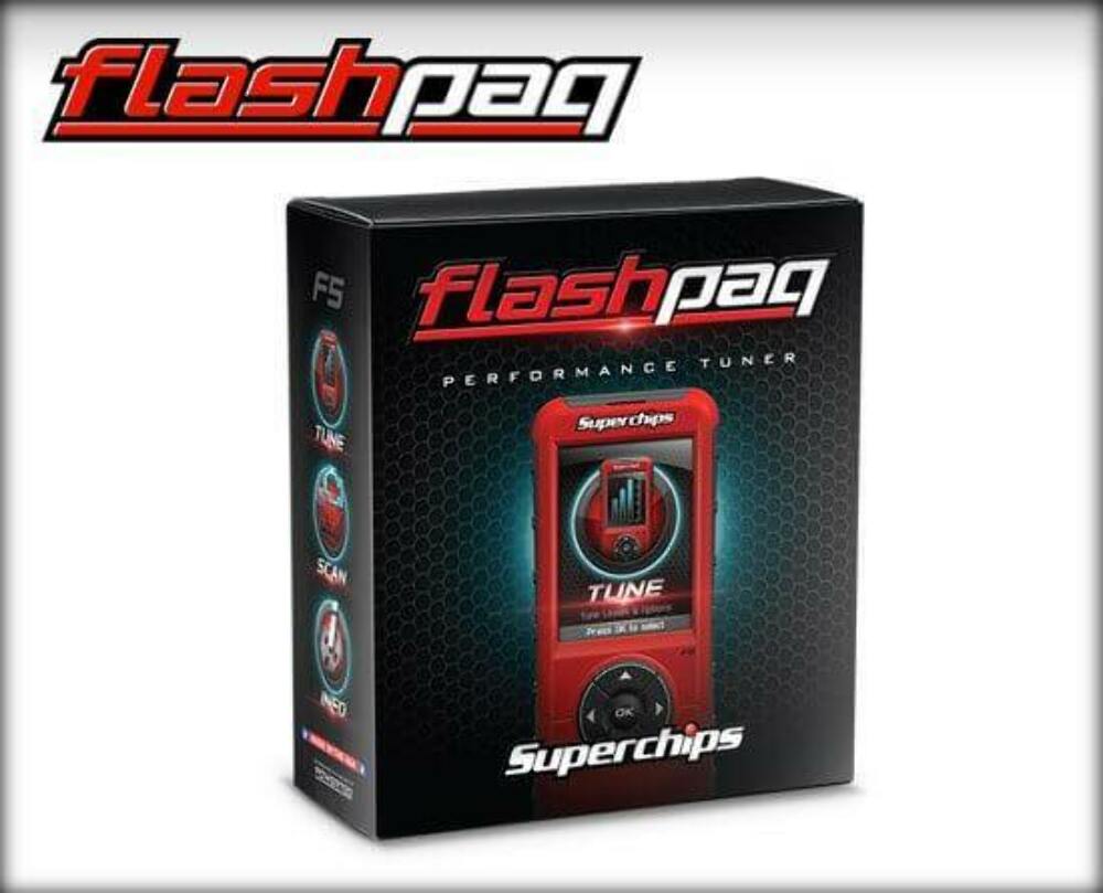 Superchips Flashpaq F5 Diesel Tuner for 1999-2010 Ford Power Stroke