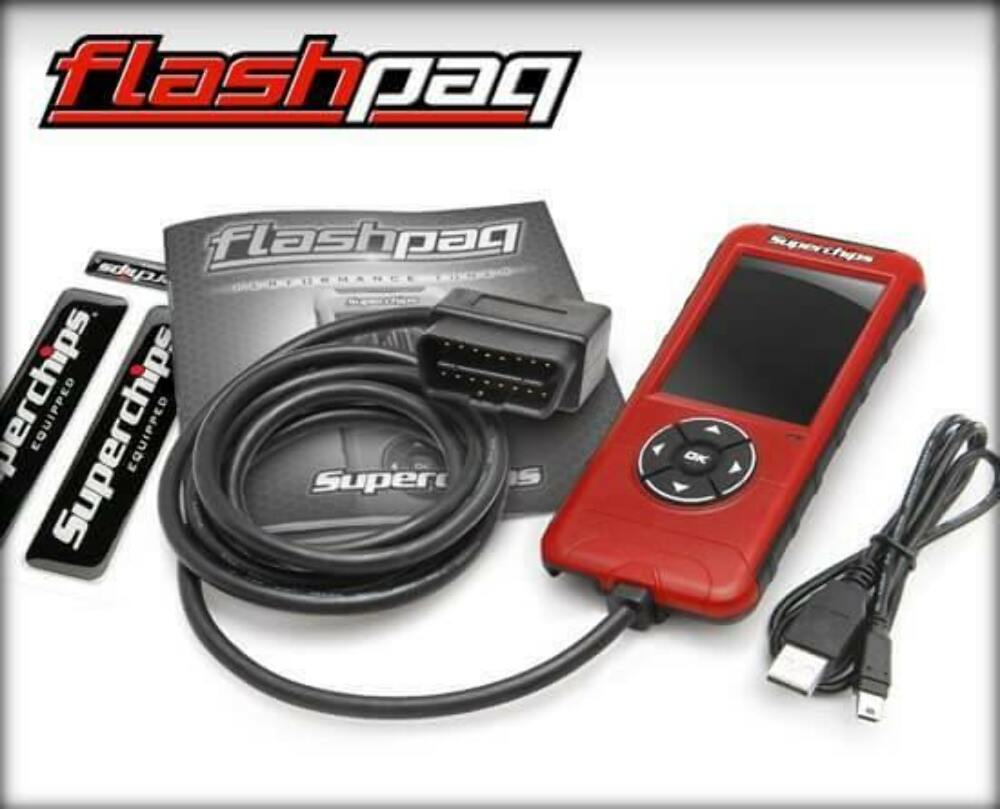 Superchips Flashpaq F5 Diesel Tuner for 1999-2010 Ford Power Stroke
