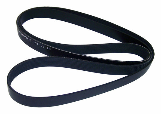 Crown Automotive - Rubber Black Accessory Drive Belt - 4864599