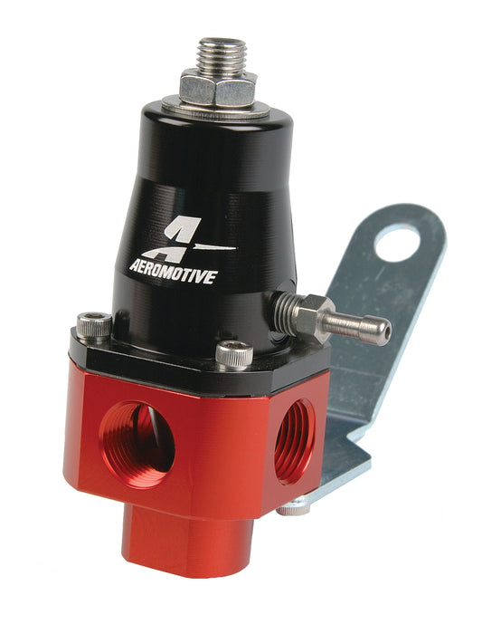 Fuel Pressure Regulator Adjustable Fuel Pressure Universal Fit Aeromotive 13301-BGPL
